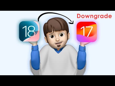 How To Downgrade Ios 18 To Ios 17.5.1 Easily! [no Data Loss]