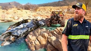 I Can't Believe They Drove Up The Creek… And Sank It!