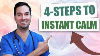 How To Calm Down Anxiety (4 Steps)
