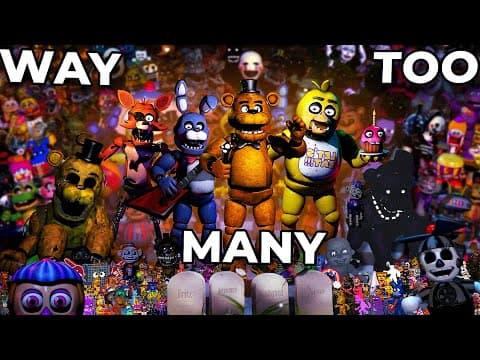 I Counted Every Fnaf Character