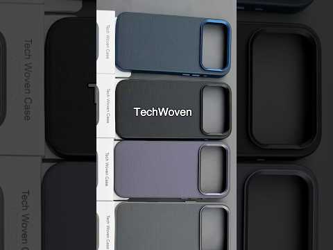 ₹1,899 iPhone 17 Pro/Max *TechWoven Case* #shorts