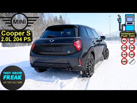 2025 Mini Cooper S 5 Door (204 Ps) Test Drive 🚗 Fuel Consumption & Performance Review