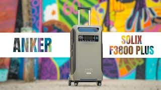 Anker Solix F3800 Plus Unboxing + 1st Impressions! (home Backup Power Station)