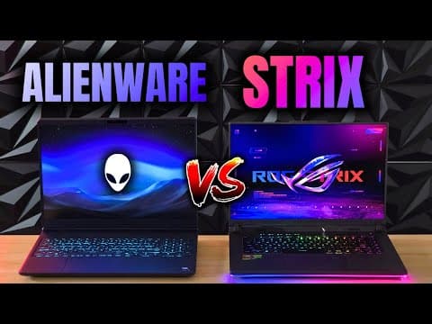 Strix G16 Vs Alienware Aurora 16x - Asus Rog Vs Alienware [gaming Laptop]