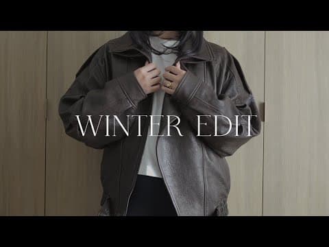The Winter Edit: Fabrique Haul + Other Winter Favorites |  Alyssa Lenore