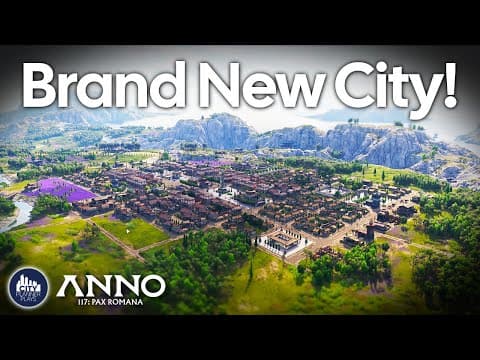 Settling A Brand New City In Latium In Anno 117 Pax Romana!
