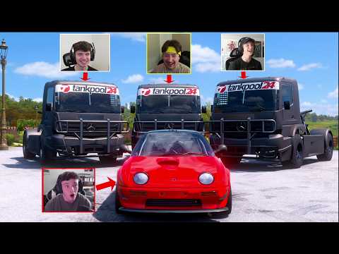 Forza, But It's 3 Vs 1!