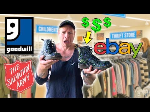 How To Sell Thrift Store Items On Ebay For Big Profit!