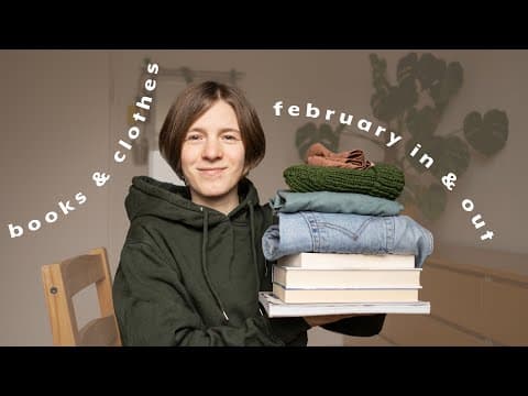 2|24 Trying A No-buy? The Clothes & Books I Bought / Decluttered