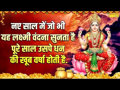 नए साल में जो भी यह लक्ष्मी वंदना सुनता है पूरे साल उसपे धन की खूब वर्षा होती हैlaxmi Amritwani2026