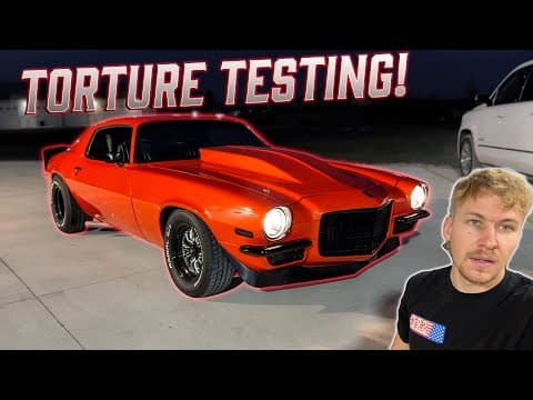 Torture Testing The New Camaro - First Rips!