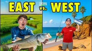 72 Hour East Vs. West Coast Usa Fishing Challenge! (part 1)