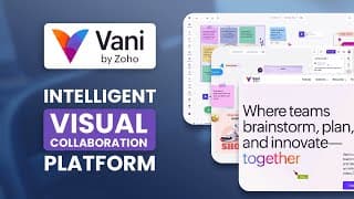 Vani Review | The Best Intelligent Visual Collaboration Platform From Zoho!