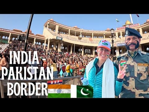 India Vs Pakistan 🇮🇳🇵🇰 Attari-wagah Border Tour From Amritsar