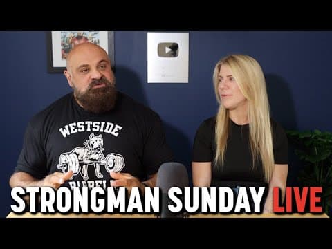 Strongman Sunday LIVE with Loz and Liz