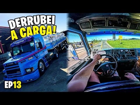 Saindo Carregado E Derrubei A Carga 😱 Quase Deu Ruim Ep13