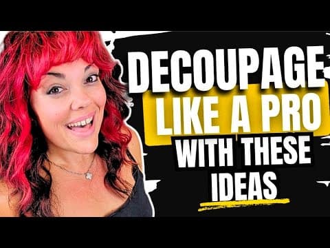 Diy Decoupage Made Simple (these Are A Must Try In 2026)