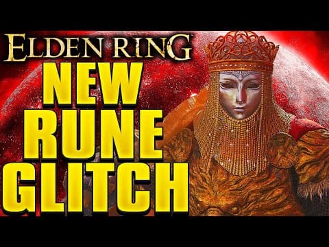 Elden Ring Rune Glitch - New Unlimited Rune Farm!best 799k Per Min Rune Glitches!easy Runes!