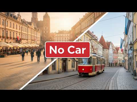 Europe's 5 Best Cities If You Hate Driving  | Safest, Most Walkable, And The Best Public Transport