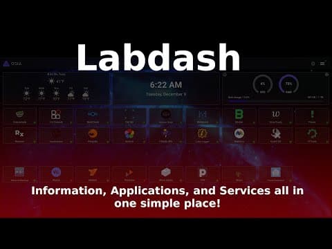 Labdash - A Powerful, Simple, Dashboard.