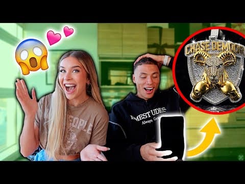 I Surprised Him With A Diamond Necklace