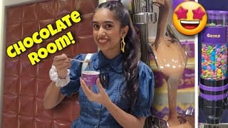 Chocolate Room!🍫🤩💕 | The Purple Room By Cadbury!🩷 | Riya's Amazing World