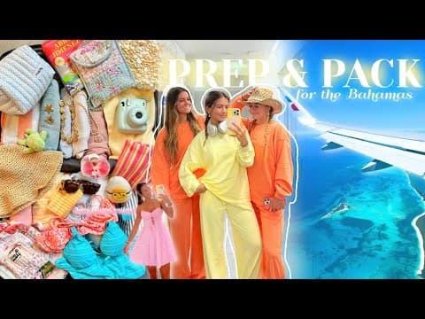 Pack & Prep For The Bahamas || Making Outfits, Packing, Etc!