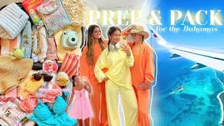 Pack & Prep For The Bahamas || Making Outfits, Packing, Etc!