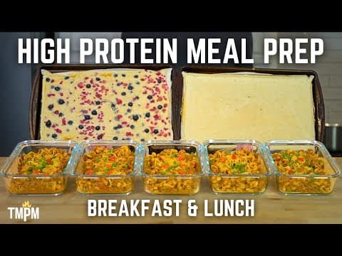I Meal Prepped My Breakfasts And Lunches For The Week In 1 Hour