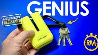 Hiplok Md1000 Anti-angle Grinder Disc Lock Review  [quicktest#134]