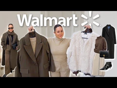 Walmart Winter Haul - Must-have Winter Basics, Winter Outfit Ideas & How To Dress Expensive!