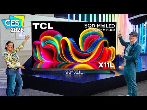 Tcl X11l Sqd-mini Led - The Tv That Changes Everything