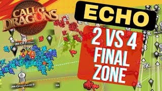 Echo + Bdo 2vs4 Ra-c + Wao + Rog + Gg - Final Zone Pvp Clips - Call Of Dragon Sos4