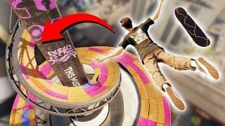 Impossible Skate 4 Stunts! (live)