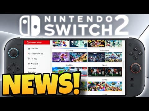 New Nintendo Switch 2 News Just Dropped!