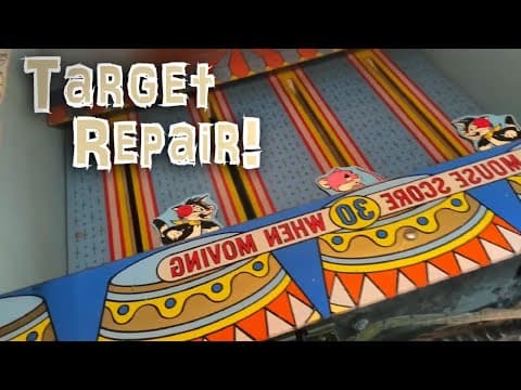 Repairing Non Working Targets (and How They Work) In This E.m. Rifle Arcade Game!