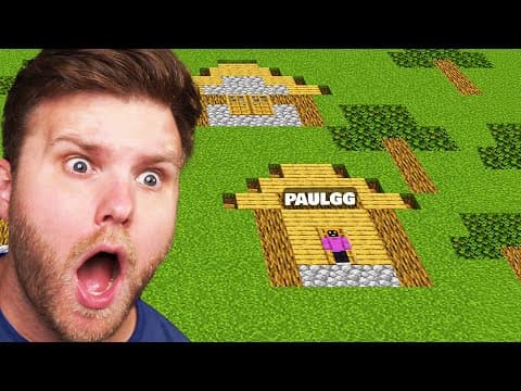 What Happens When Minecraft Is Completely Flat?