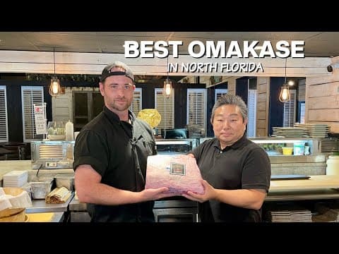 One Of Best Omakase!  - Feat: Chef Dj Mccracken