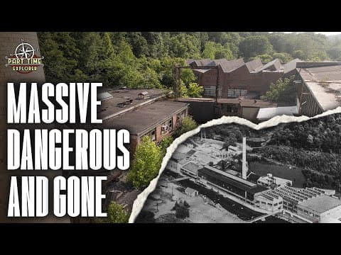 Exploring The Dangerous Ruins Of The Warren Glen Paper Mill (full Tour With History)