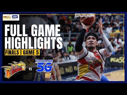 Tnt Vs. San Miguel | Finals Game 5 | Full Game Highlights | Pba Season 50 Philippine Cup