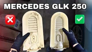 Mercedes Glk 250 Fuel Filter + Air Filter + Battery Replacement  (mobile Mechanic)