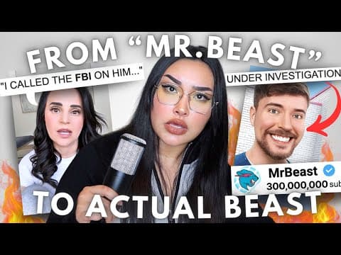 Rosanna Pansino Reported Mr.beast To The Fbi...and His Fake "good Guy" Image Is To Blame