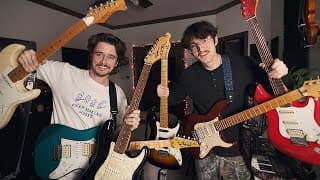 Making a Song With 8 Stratocasters