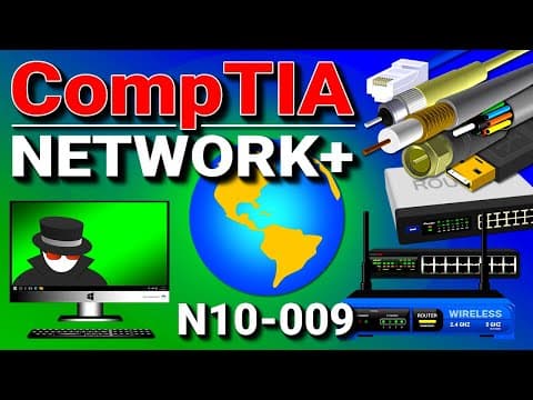 Comptia Network+ N10-009 Full Certification Course