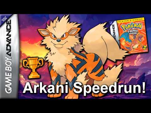 Wie Schnell Kann Arkani Pokemon Feuerrot/blattgrün Durchspielen? (neues Speedrun Format)