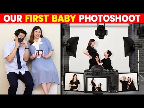 Our Baby Photoshoot In Korea🤰🏻indian Korean Baby