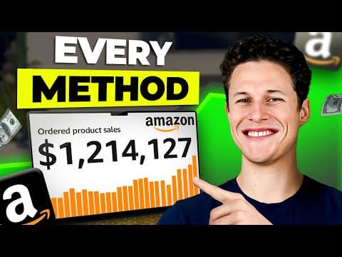 Every Way To Find $100k/month Amazon Fba Products (2026)