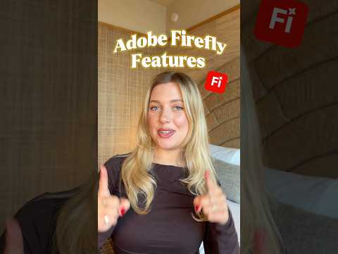 4 Adobe Firefly updates you NEED to know!