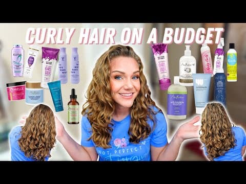 Drugstore Curly Hair Starter Kit | Budget-friendly Products That Actually Work