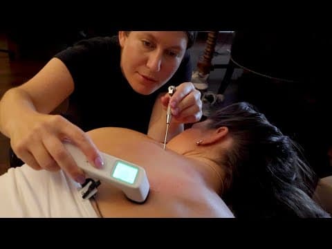 Asmr Chiropractic Abc Technique With Intense Muscle Work & Testing | Cupping, Temperature, Cracks
